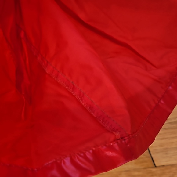 VINTAGE RETRO 60'S BERNI RAIN JACKET RED - Picture 4 of 13